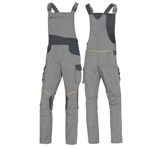 [D76320] SALOPETTE da LAVORO Mach 2 grigio ch./grigio sc. Tg. L