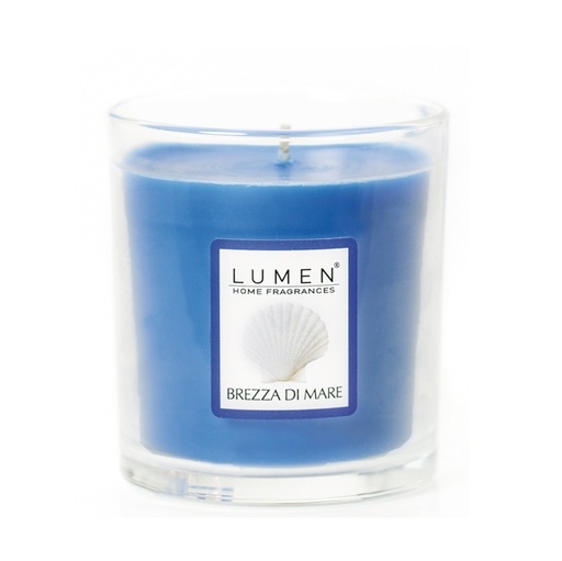 [D76413] CANDELA in BICCHIERE Brezza di Mare