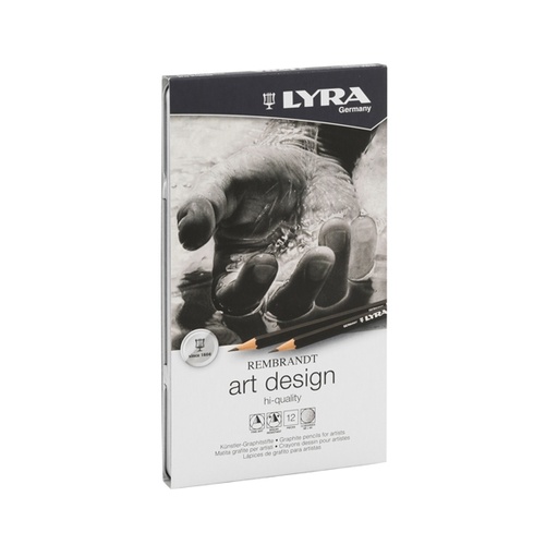 [D76507] ASTUCCIO METALLO assortimento REMBRANDT ART DESIGN LYRA