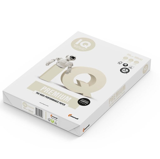 [D76549] CARTA BIANCA IQ PREMIUM A3 297x420mm 100gr 500fg MONDI
