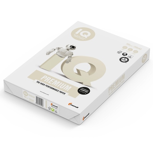 [D76551] CARTA BIANCA IQ PREMIUM A3 297x420mm 160gr 250fg MONDI