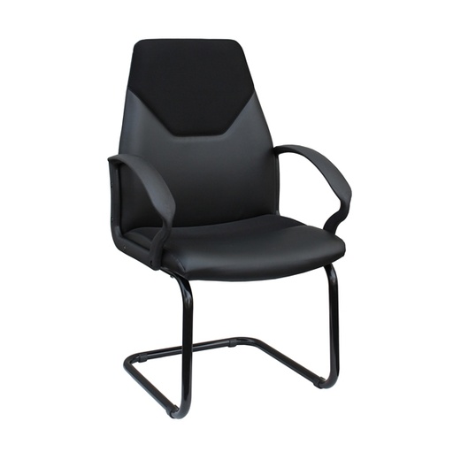 [D76650] POLTRONA VISITATORE Guru NERO