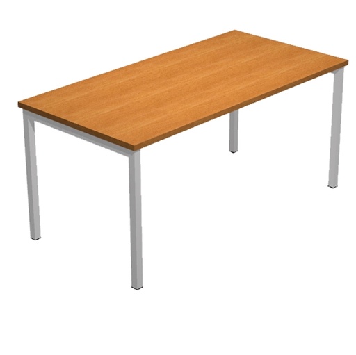[D76743] SCRIVANIA LINEARE 120X80cm NOCE CHIARO - EASY Plus