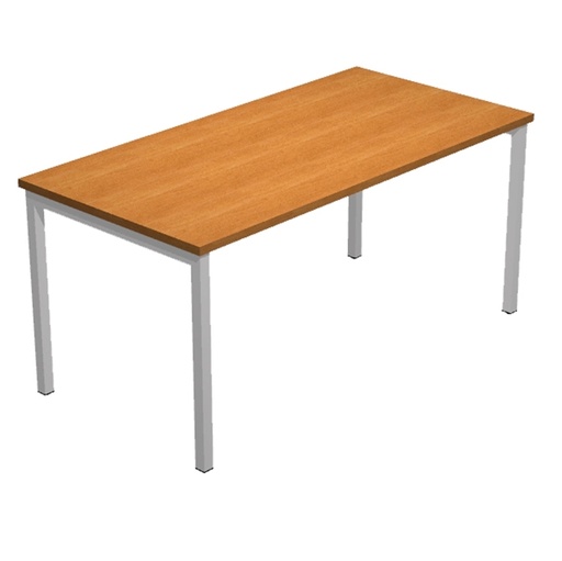 [D76747] SCRIVANIA LINEARE 140X80cm NOCE CHIARO - EASY Plus
