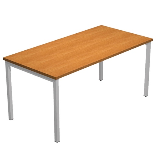 [D76752] SCRIVANIA LINEARE 160X80cm NOCE CHIARO - EASY Plus