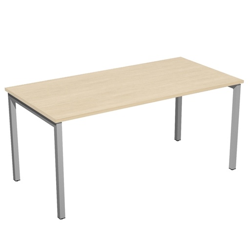 [D76753] SCRIVANIA LINEARE 160X80cm FAGGIO - EASY Plus