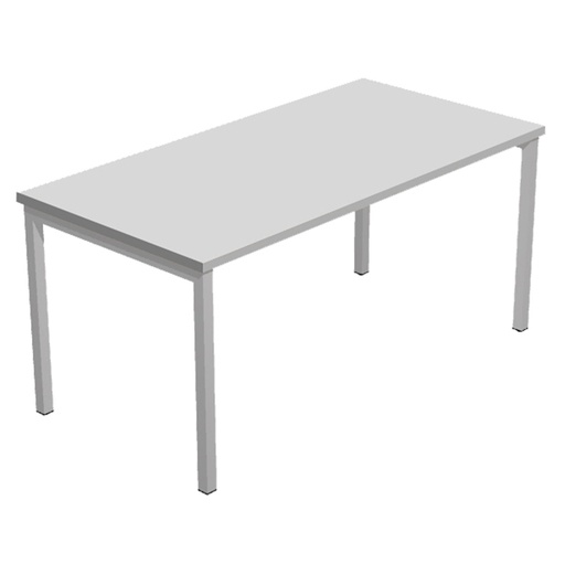 [D76760] SCRIVANIA LINEARE 180X80cm GRIGIO - EASY Plus
