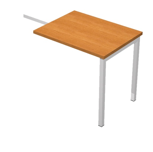 [D76762] ALLUNGO REVERSIBILE DX/SX 80x60cm NOCE CHIARO per SCRIVANIE EASY Plus