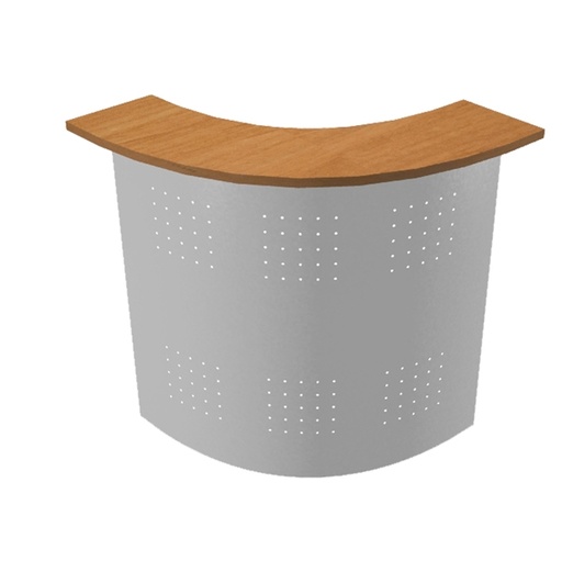 [D76806] SOPRALZO ANGOLARE 90' RECEPTION NOCE CH./METALLO - EASY