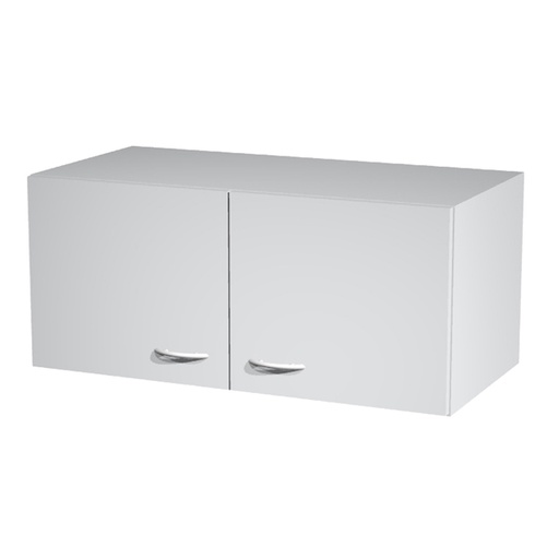 [D76832] SOPRALZO A 2 ANTE 90x45,8cm - H40cm per ARMADI MODULARI GRIGIO