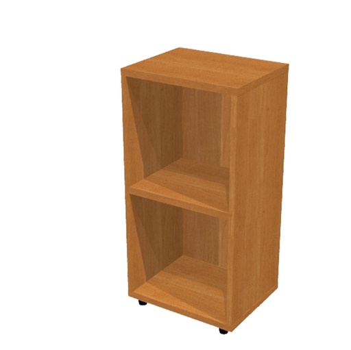[D76837] LIBRERIA BASSA A GIORNO 40x32cm - H81,5cm NOCE CHIARO