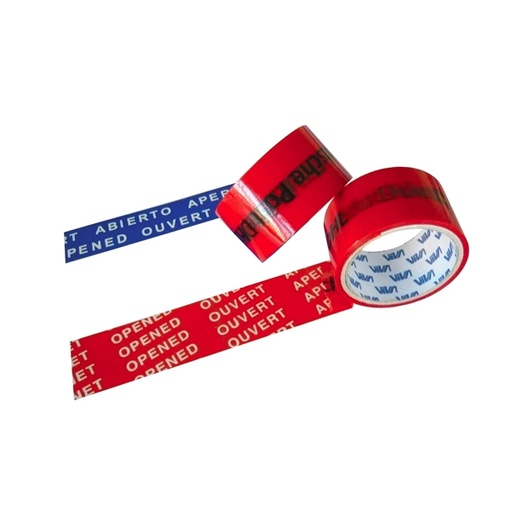 [D76888] NASTRO ANTIEFFRAZIONE ROSSO 50MMX50MT VIVA