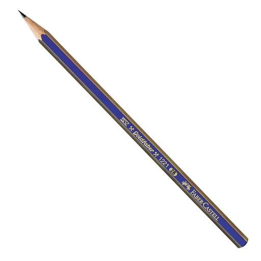[D77079] MATITA GRAFITE GOLDFABER 1221 ESAGONALE FABER CASTELL 2B