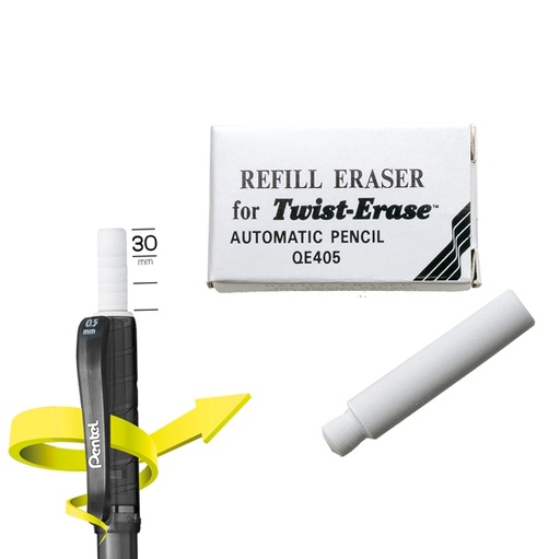 [D77088] CONF. 3PZ GOMMINI PER TWIST ERASE PENTEL