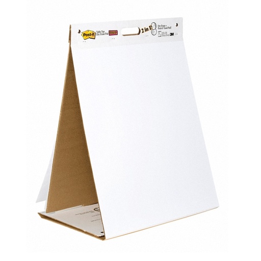 [D77092] BLOCCO/LAVAGNA AUTOPORTANTE 20FG Super Sticky 563DE 58,4x50,8cm Post-it(R)