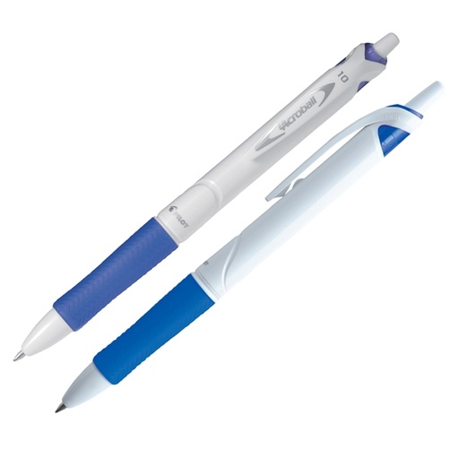 [D77130] Penna a sfera scatto ACROBALL PURE WHITE Begreen 1,0mm blu PILOT