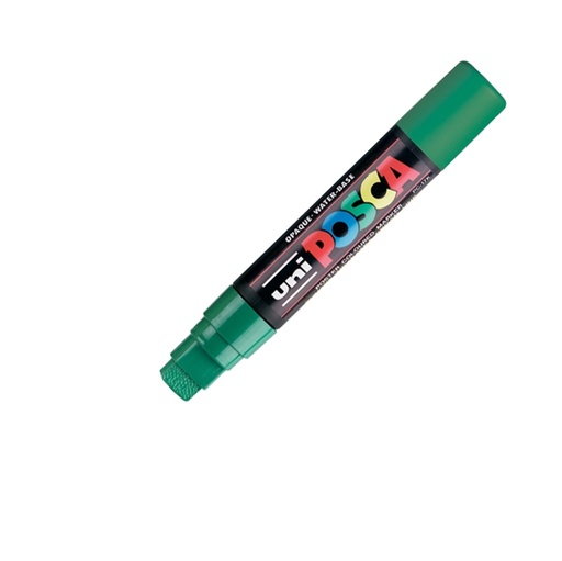 [D77239] Marcatore UNI POSCA PC17K p.scalpello 15mm verde UNI MITSUBISHI