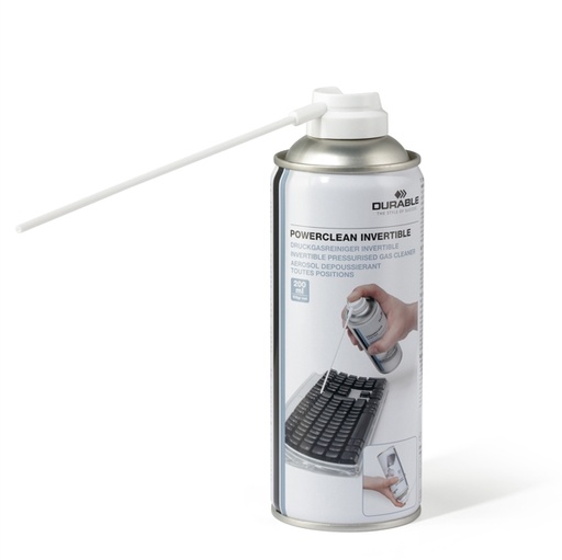 [D94241] Aria compressa capovolgibile per PC, tasteiere e stampanti 200ml Durable