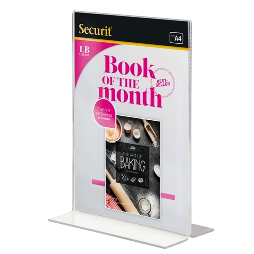 [D77375] DISPLAY PORTAMENU' a T 21x29,7cm (A4) Securit