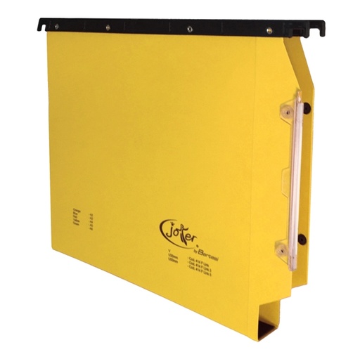 [D77402] CARTELLA SOSPESA ARMADIO 33/U-3cm GIALLO JOKER BERTESI