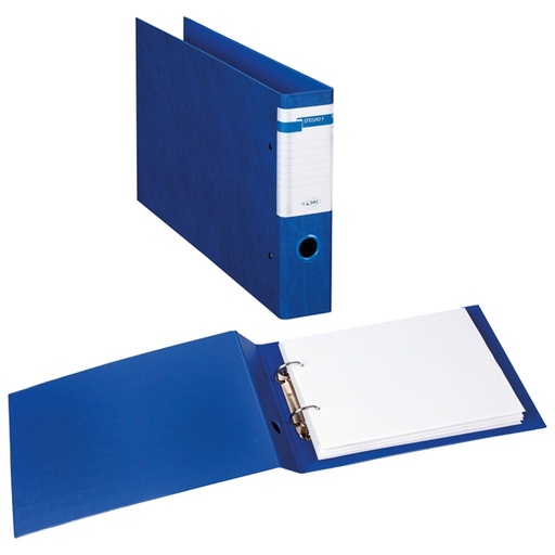 [D77416] Raccoglitore STELVIO F A4 40 2D blu 30x22cm Album SEI ROTA