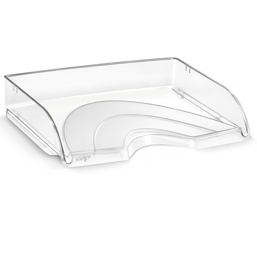 [D77672] Vaschetta portacorrispondenza apertura frontale trasparente Crystal 135/2+ CEP