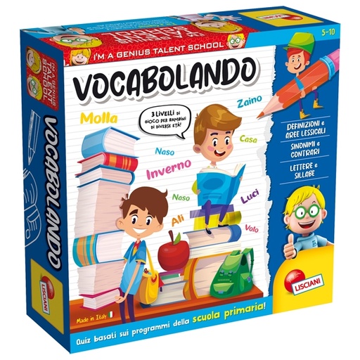 [D77825] I'm a Genius Vocabolando Lisciani