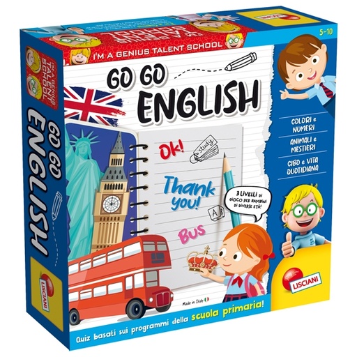 [D77826] I'm a Genius GO-GO English Lisciani