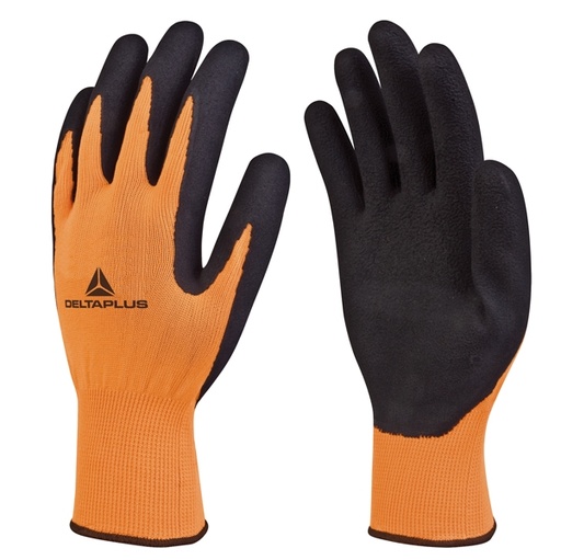 [D78323] GUANTI con PALMO SCHIUMA di LATTICE VV733 Tg.08 Apollon
