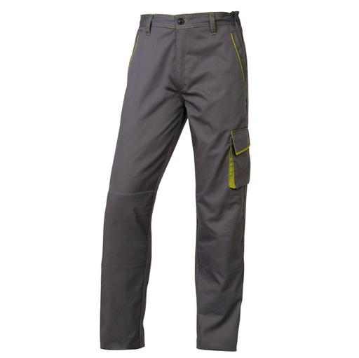 [D78654] PANTALONE da LAVORO M6PAN grigio/verde Tg. XXL PANOSTYLE(R)