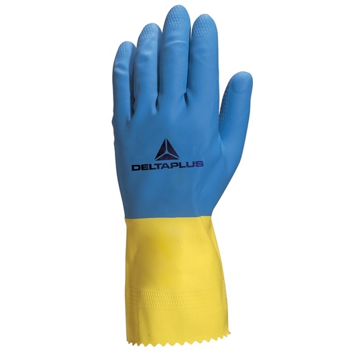 [D79244] GUANTO DA LAVORO INDUSTRIALE Duocolor 330 Tg.7/8 in LATTICE