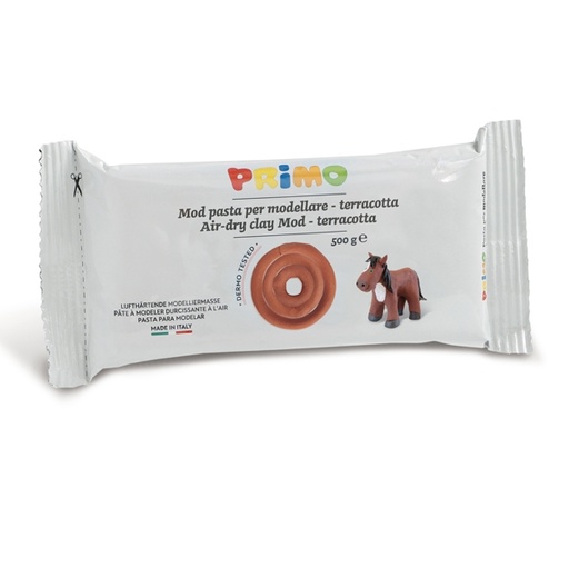 [D79432] PASTA DA MODELLARE 500GR TERRACOTTA