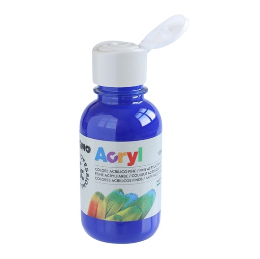 [D79438] Colore acrilico fine Acryl 125ml blu oltremare PRIMO