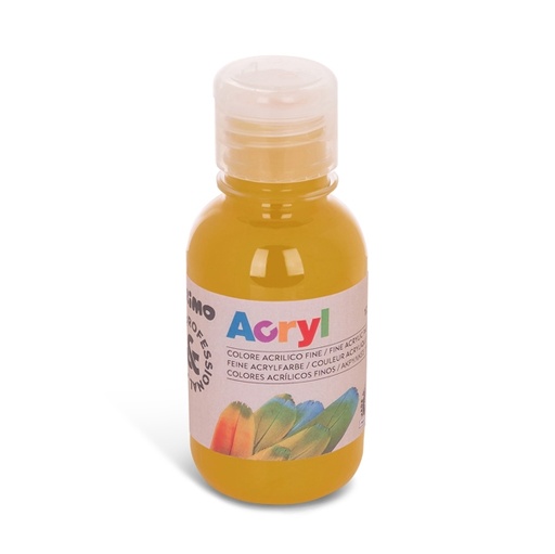 [D79441] Colore acrilico fine Acryl 125ml giallo ocra PRIMO