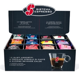 [D79465] SET DEGUSTAZIONE 36 CAPSULE ASS. CAFFE' E BEVANDE ESSSE CAFFE'