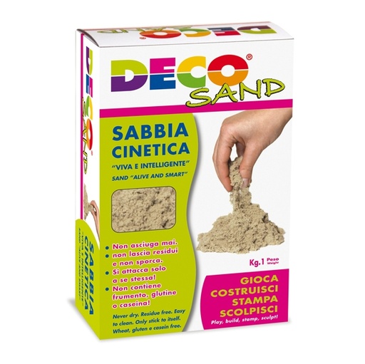 [D79475] SABBIA CINETICA "DECO SAND" 1 KG. DECO