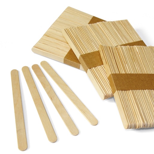 [D79476] STECCHE IN LEGNO SET DA 50 PZ. DIM. 10X115MM DOM