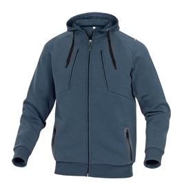 [D79628] FELPA SPORTIVA Anzio Tg. XL blu marino IN PILE/COTONE