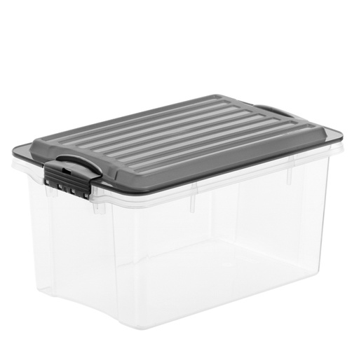 [D79672] CONTENITORE Compact A4 13Lt con COPERCHIO NERO