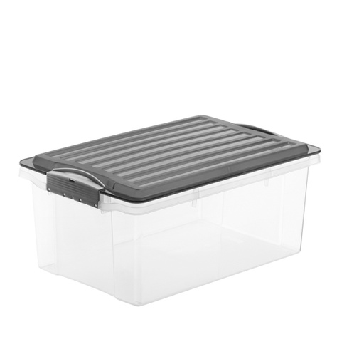 [D79673] CONTENITORE Compact A4 19Lt con COPERCHIO NERO