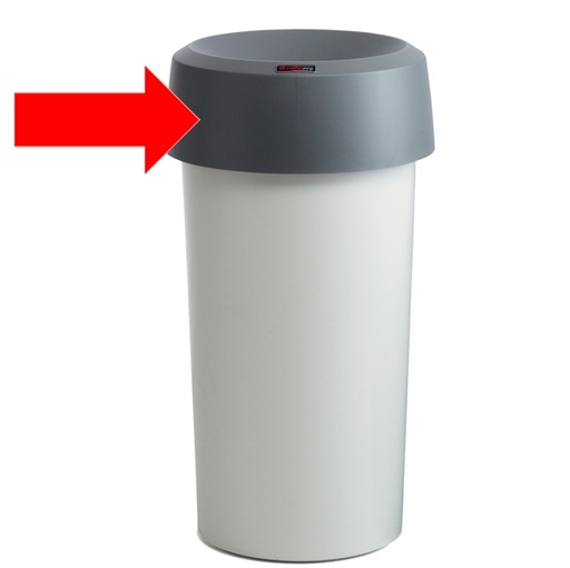 [D79732] COPERCHIO ad ANELLO GRIGIO MODO Round Rotho