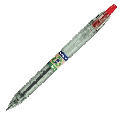 [D94294] Penna a sfera scatto B2P Ecoball punta 1.0mm rosso Pilot