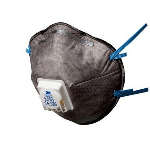 [D79864] Scatola 10 MASCHERINE 9922 con carboni attivi FFP2