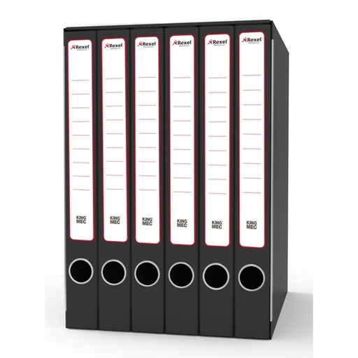 [D79873] Gruppo raccoglitori Sestetto c/cartelle 25,5x34,5cm dorso 23cm Rexel