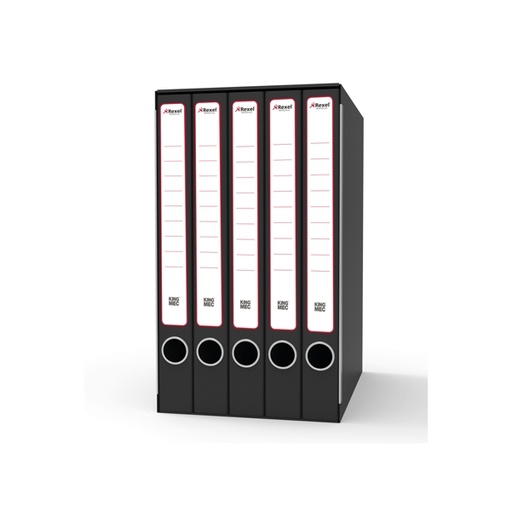 [D79876] Gruppo raccoglitori Sestetto c/anelli 25,5x34,5cm dorso 23cm Rexel