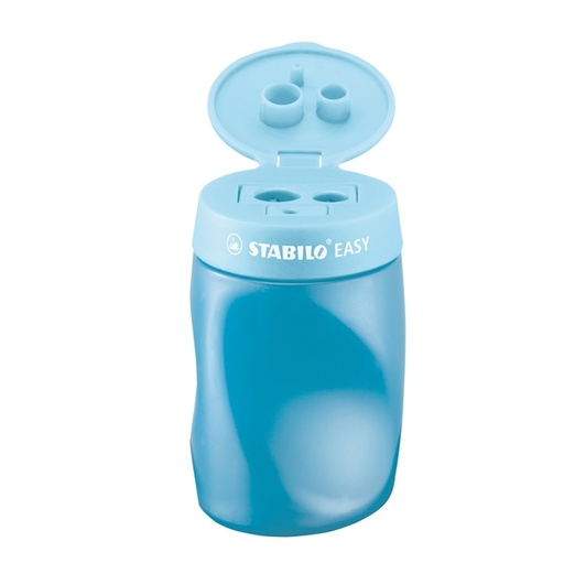 [D79895] TEMPERAMATITE EASY 3 FORI C/CONTENITORE ERGONOMICO BLU PER MANCINI STABILO