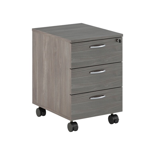 [D79931] CASSETTIERA 3 CASS. con RUOTE FRASSINO TOSCANO - EASY