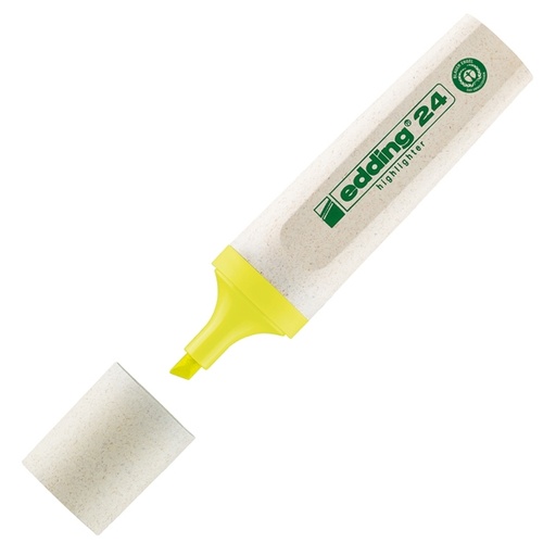 [D79939] EVIDENZIATORE 24 ECOLINE GIALLO EDDING