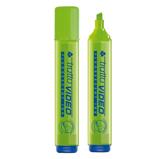 [D79989] EVIDENZIATORE TRATTO VIDEO LIME