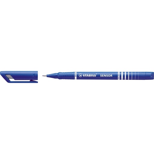 [D80093] FINELINER STABILO SENSOR PUNTA 0.3MM BLU